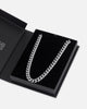 Saint Morta 10mm Cuban Chain White Gold