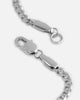 Saint Morta 2.7mm Diamond Curb Chain White Gold