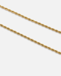 Saint Morta Chilli Rope Necklace Gold/Red