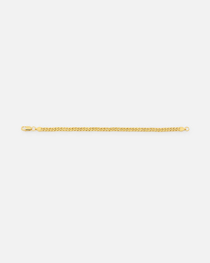 Saint Morta Flat Faced Curb Bracelet Gold