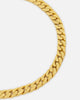 Saint Morta Flat Faced Curb Bracelet Gold