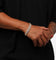 Saint Morta 14mm Interlink Bracelet Iced Gold