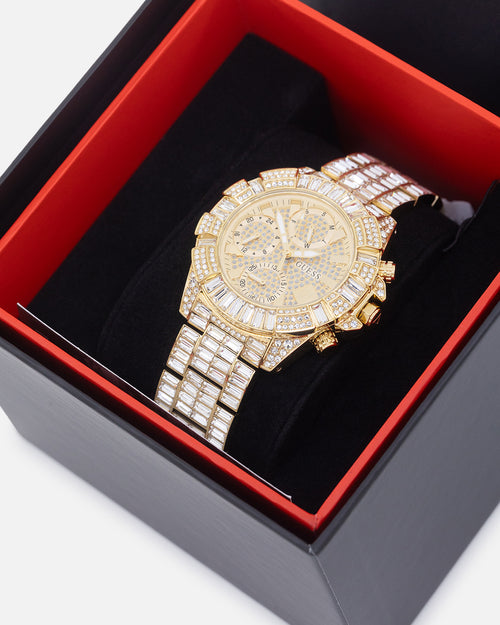 Guess Mainline Iconic 40th Watch Gold/Crystal