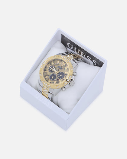 Guess Mainline Women's Majesty Crystal '40th Anniversary' Watch Gold