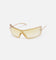 Le Specs Bodyguard Sunglasses Gold
