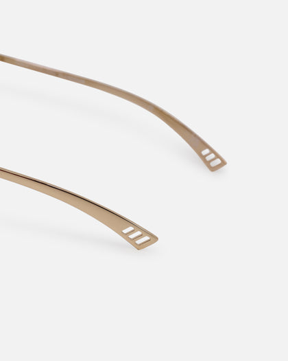 Le Specs Bodyguard Sunglasses Gold