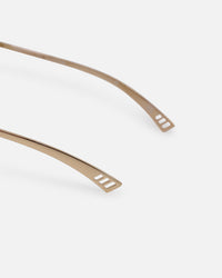 Le Specs Bodyguard Sunglasses Gold