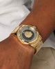 Guess Mainline Beast Crystal Bracelet Watch Gold