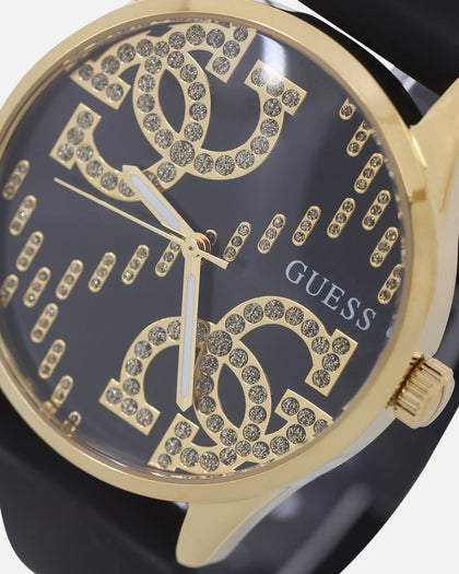 Guess Mainline Women's G Stitch Watch Black/Gold