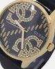 Guess Mainline Women's G Stitch Watch Black/Gold
