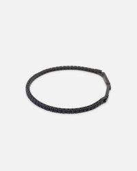 Guess Mainline Blue Tennis Logo Bracelet Multi