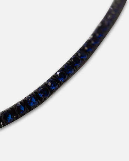 Guess Mainline Blue Tennis Logo Bracelet Multi