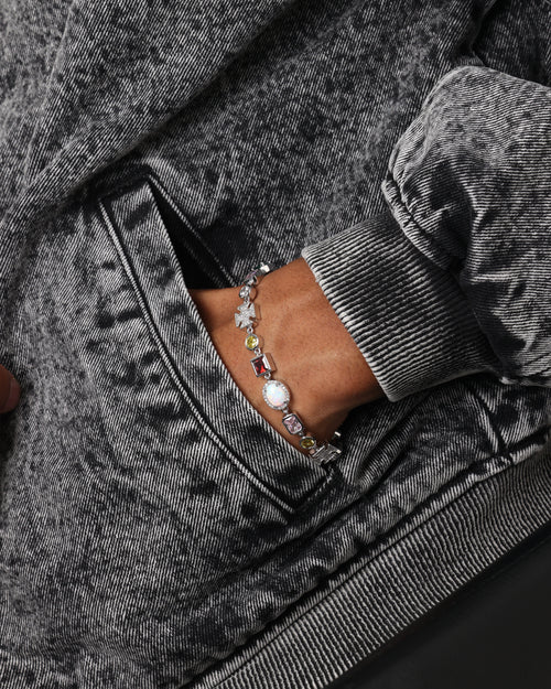 Saint Morta Candy Ice Bracelet Iced White Gold