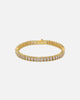 Saint Morta Iced Baguette Bracelet Iced Gold
