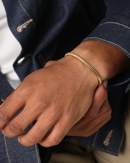 Saint Morta Snake Chain Bracelet Gold