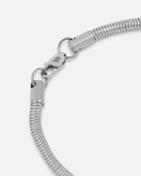 Saint Morta Snake Chain Bracelet White Gold