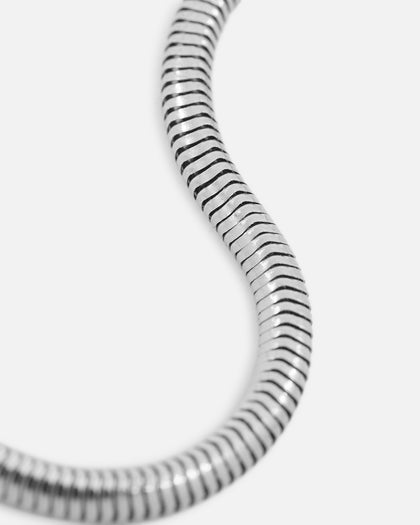 Saint Morta Snake Chain Bracelet White Gold