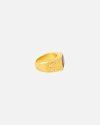 Saint Morta Stone Champioinship Ring Gold/Garnet