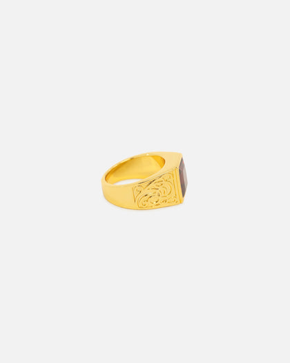 Saint Morta Stone Champioinship Ring Gold/Garnet