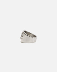 Ed Hardy Heart & Dagger Ring Silver