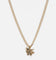 Ed Hardy Heart & Dagger Necklace Gold