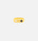 Saint Morta Iced Stars Signet Ring Gold