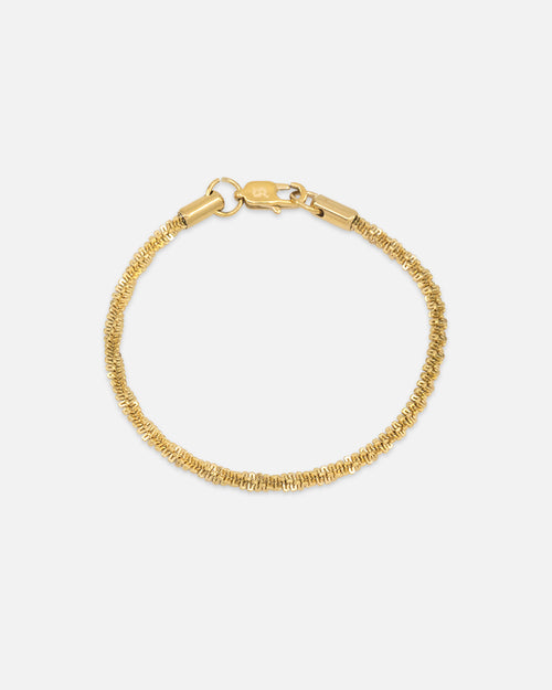 Saint Morta Popcorn Bracelet Gold
