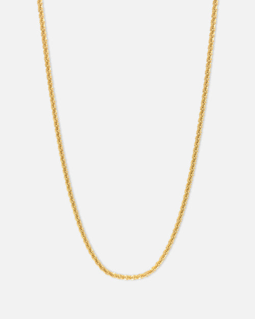 Saint Morta Popcorn Chain Gold