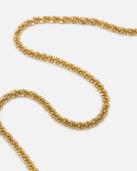 Saint Morta Popcorn Chain Gold
