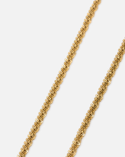 Saint Morta Popcorn Chain Gold