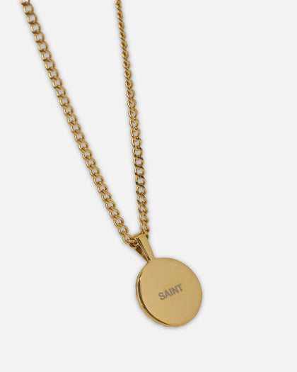 Saint Morta Doves Pendant Chain Gold