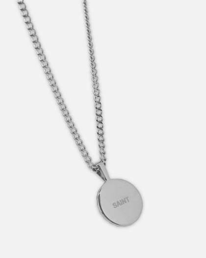 Saint Morta Doves Pendant Chain White Gold