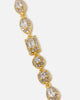 Saint Morta Iced Cluster Chain Iced Gold