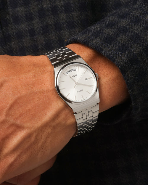 Casio MTPB146D-7A Watch Silver