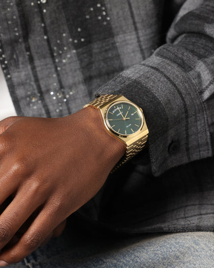 Casio MTPB146G-3A Watch Green/Gold