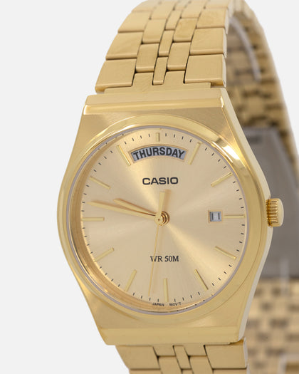 Casio MTPB146G-9A Watch Gold