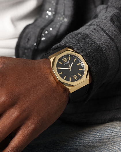 Guess Mainline Emperor Bracelet Watch Black/Gold