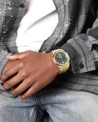 Guess Mainline Emperor Bracelet Watch Gold