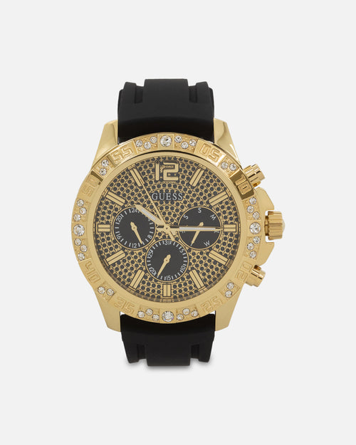 Guess Mainline Majestic Crystal Watch Gold/Green