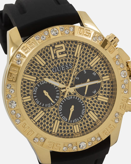 Guess Mainline Majestic Crystal Watch Gold/Green