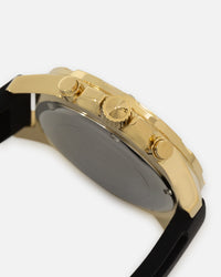 Guess Mainline Majestic Crystal Watch Gold/Green