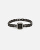 Guess Mainline 16mm Lion Crystal Bracelet Silver