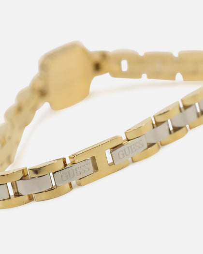 Guess Mainline 16mm Lion Crystal Bracelet Gold