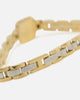 Guess Mainline 16mm Lion Crystal Bracelet Gold