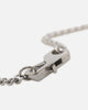 Guess Mainline 21" Lion 16mm Charm Necklace Silver