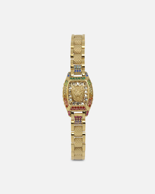 Guess Mainline 27mm Lion Bracelet Gold