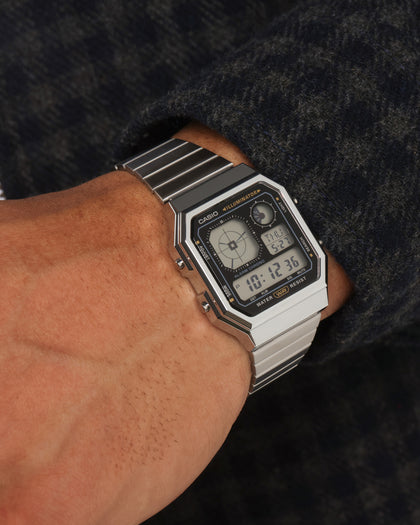 Casio A130WE-1A Watch Silver