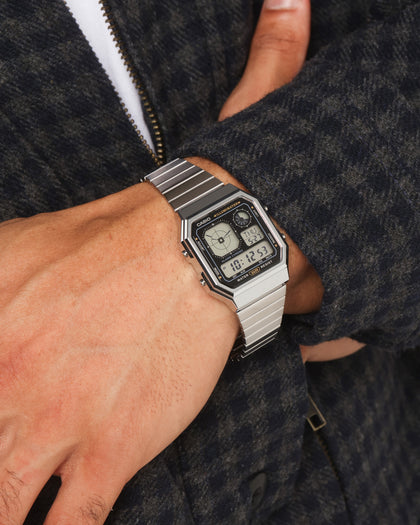Casio A130WE-1A Watch Silver