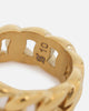 Saint Morta Cuban Ring Gold