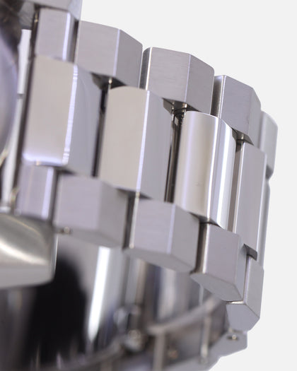 Nixon Corporal Stainless Steel Watch Silver/Coral